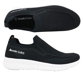 Aussie Soles Sunshine leisure Black shoes