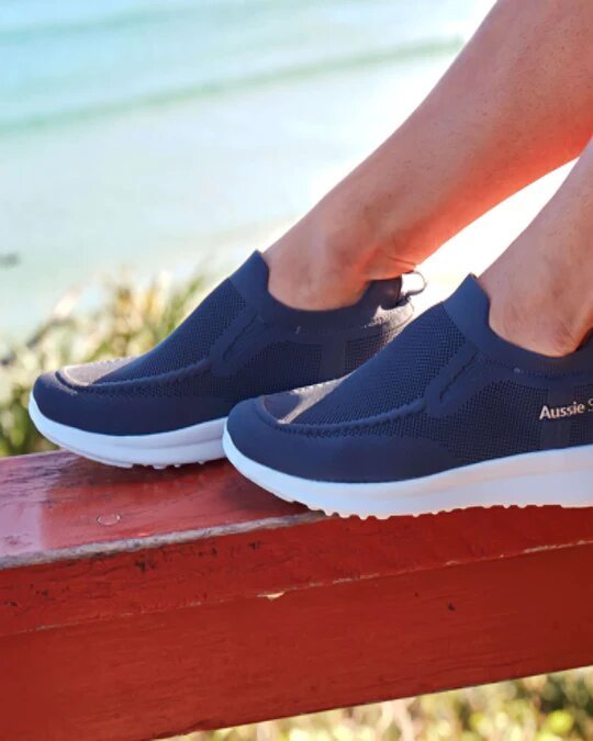 Aussie Soles Sunrise Leisure Shoes Blue