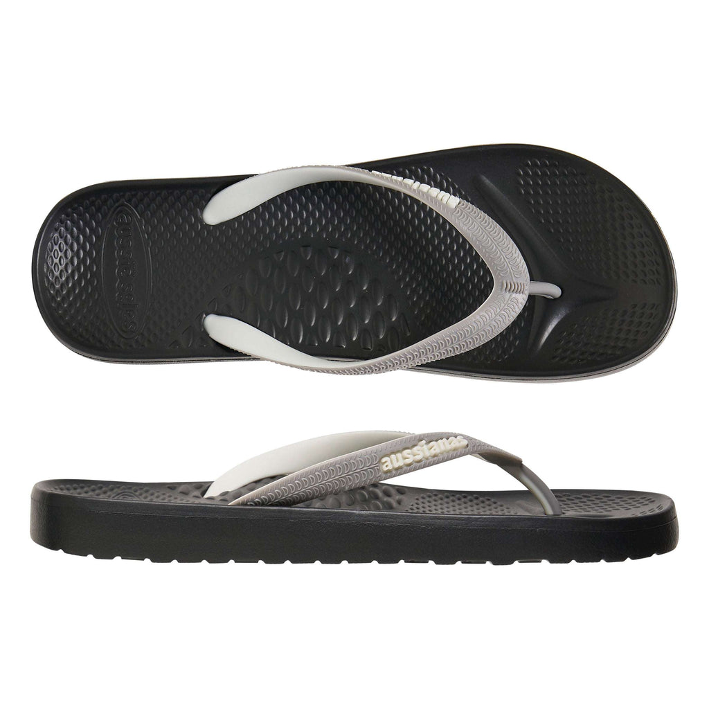 SOLIES ORIGINAL ARCH SUPPORT THONGS / BLACK