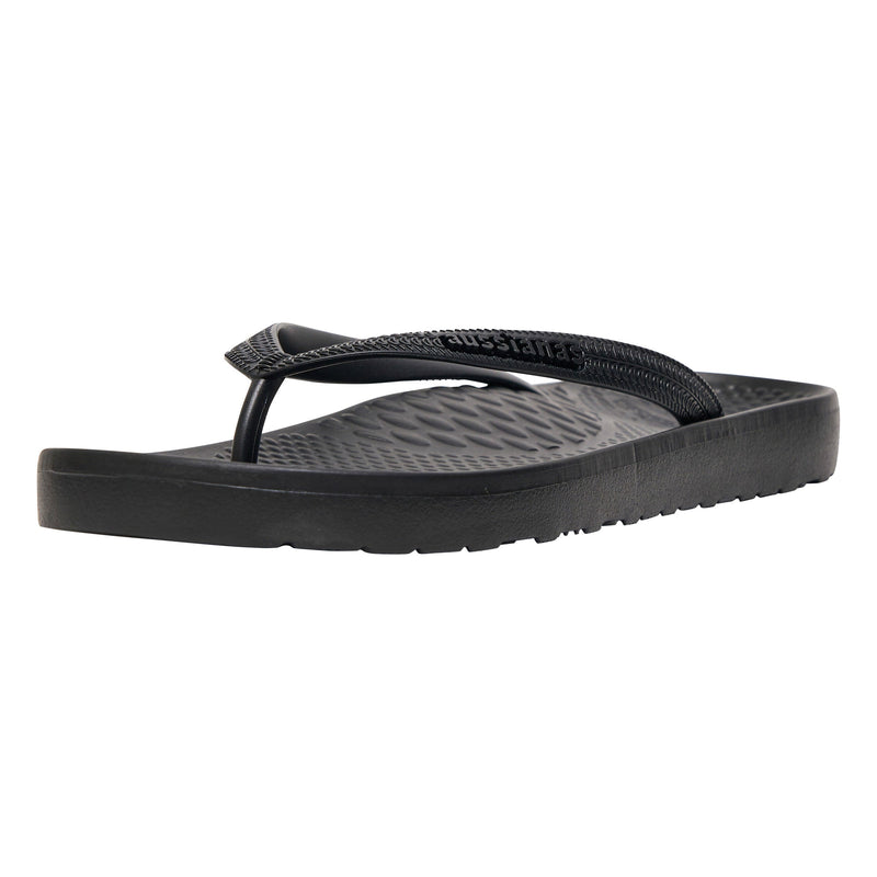 SOLIES ORIGINAL ARCH SUPPORT THONGS / BLACK