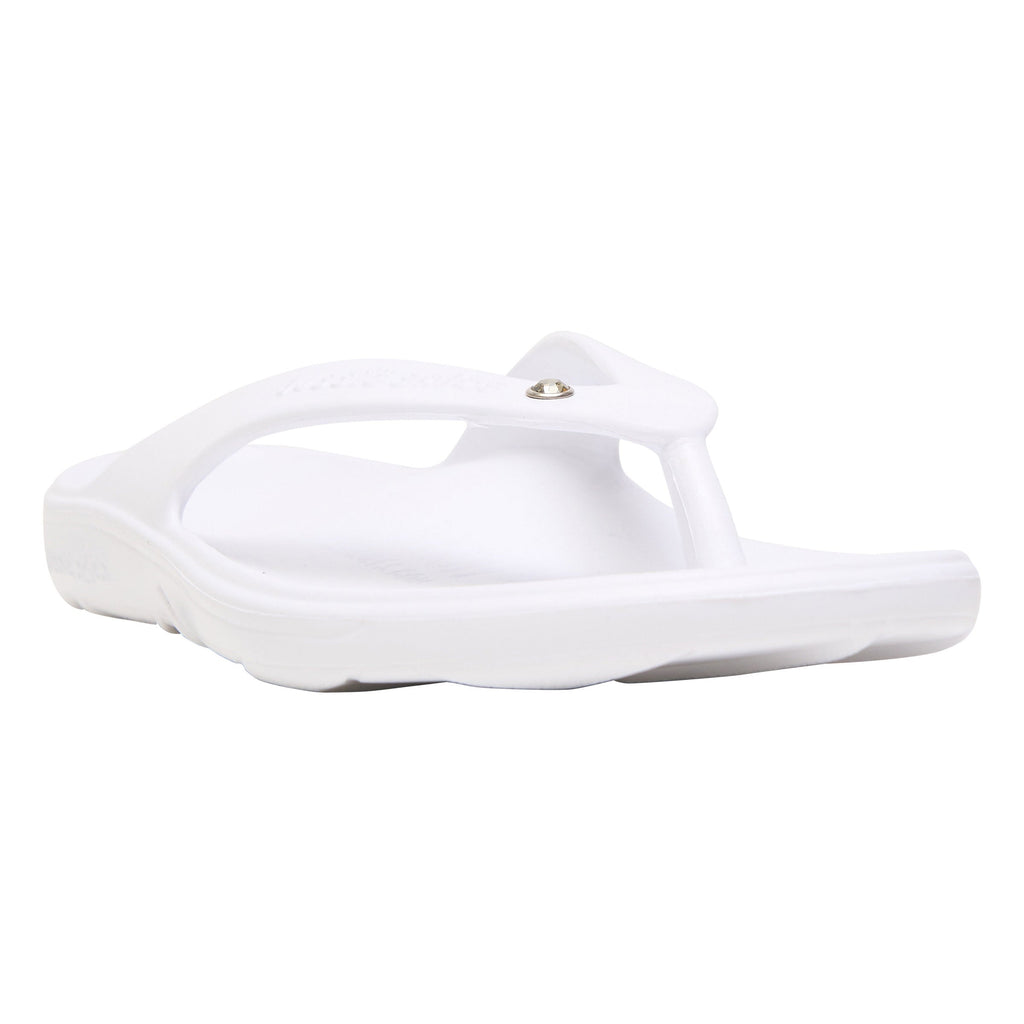 Men's Double Plug Thong Sandals – Black Flip Flops, Rubber Upper, Comfortable Slippers